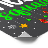 Cheerleading Srts Lover Christmas Cheer Squad Poster (Hoek)