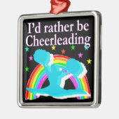 CHEERLEADING SUPER STAR DESIGN METALEN ORNAMENT (Links)
