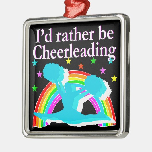 CHEERLEADING SUPER STAR DESIGN METALEN ORNAMENT (Links)