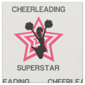 Cheerleading Superstar Fabric Stof (Close Up)