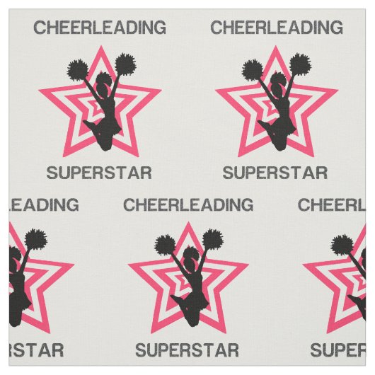 Cheerleading Superstar Fabric Stof (Swatch)
