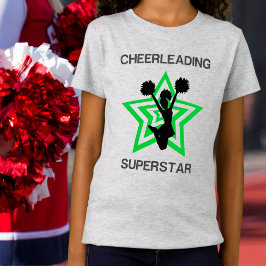 Cheerleading Superstar Girls T-Shirt