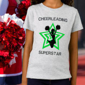 Cheerleading Superstar Girls T-Shirt