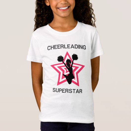 Cheerleading Superstar T-Shirt (Voorkant)