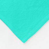 Cheerleading Terms Typografie Paarse Turquoise Fleece Deken (Hoek)