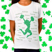 Cheerleading Terms Typography T-Shirt