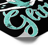 Cheerleading training I Cpure Hard I Sweat Glitter Poster (Hoek)