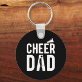 Cheerleading Vader Kleding - Cheer Vader Sleutelhanger (Voorkant)