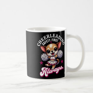 Cheerleading Veiligheid Eerst - Bevorder Altijd Ve Koffiemok
