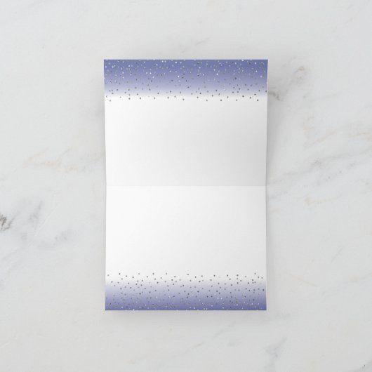 Cheerleading verjaardag Navy Blue Dank u Kaart (Binnen)