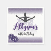 Cheerleading verjaardagsfeestje, elke leeftijd Paa Servet (Voorkant)