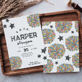 Cheerleading verjaardagsuitnodigingen | Cheer Part Kaart