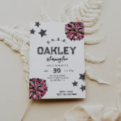 Cheerleading verjaardagsuitnodigingen | Cheer Part Kaart