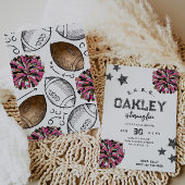 Cheerleading verjaardagsuitnodigingen | Cheer Part Kaart