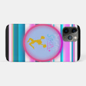 Cheerleading "Vlieg niet gewoon, zweef" Strepen Case-Mate iPhone Case (Achterkant (horizontaal))