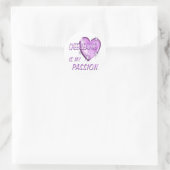 CHEERLEIDENDE PASSIE RONDE STICKER (Tas)