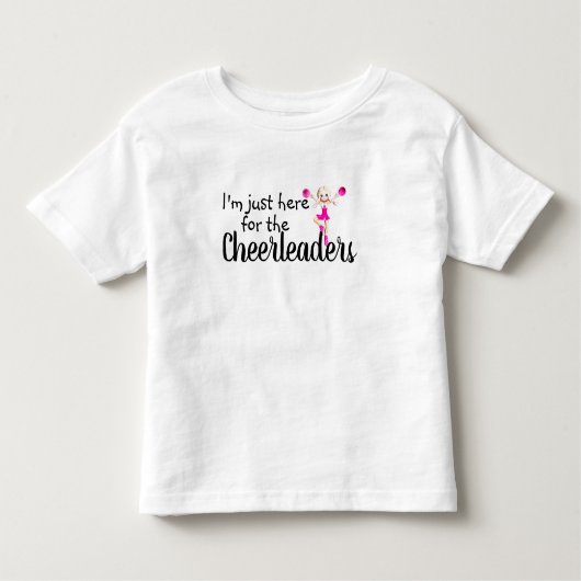 Cheerleiders Kinder Shirts (Voorkant)