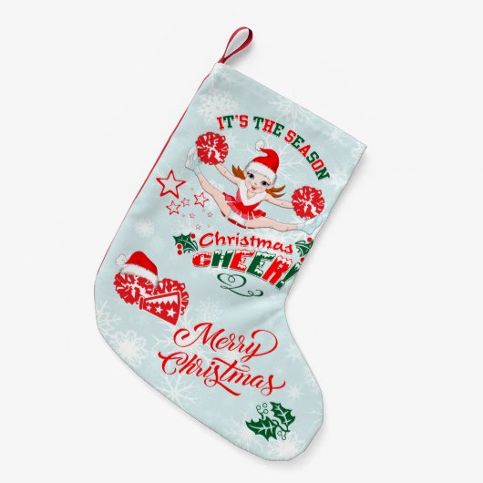 Cheerleiders Kleine Kerstsok (Voorkant (Hangend))