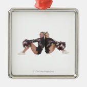 Cheerleiders Metalen Ornament (Voorkant)