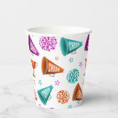 Cheerleiders Papieren Bekers (Voorkant)