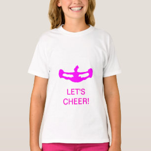 CHEERLEIDING "LAAT'S CHEER!" Meisjes Ring T-Shirt