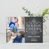  Cheers 2 Fotokaarten voor feestdagen Feestdagenkaart (Staand voorkant)