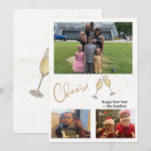 Cheers! 3 Photo New Yaren-kaart Kaart (Voorkant / Achterkant)