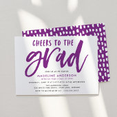 Cheers aan het Afstudeerder Paarse Afstuderen van  Kaart