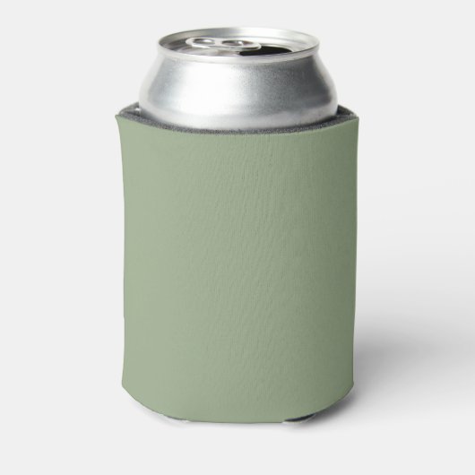 Cheers! Aangepaste Sage Groene Bruiloft Koelbox Blikjeskoeler (Blikje Achterkant)