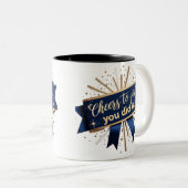 Cheers Afstudeerder Mok – Twee-Tone 11oz (Voorkant rechts)