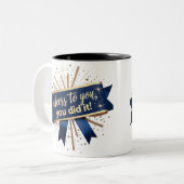 Cheers Afstudeerder Mok – Twee-Tone 11oz (Voorkant links)