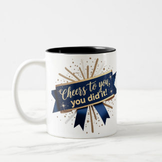 Cheers Afstudeerder Mok – Twee-Tone 11oz