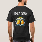 Cheers and Beers 26 Years Birthday Brew Crew T-shirt (Achterkant)
