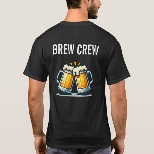 Cheers and Beers 41 Years Birthday Brew Crew T-shirt (Achterkant)