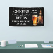 Cheers and Beers Birthday Banner (Beurs)