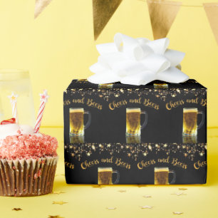 "Cheers and Beers" Cadeaupapier