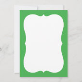 Cheers and Beers Golf 60e verjaardag Groen Kaart (Achterkant)