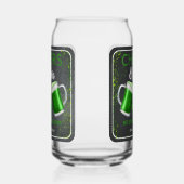 Cheers and Beers St. Patrick's Day Party Blikvorm Glas (Links)