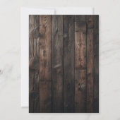 Cheers and Beers to 27 Years Surprise Backyard Kaart (Achterkant)