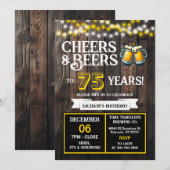 Cheers and Beers to 75 Years Surprise Brewery Kaart (Voorkant / Achterkant)