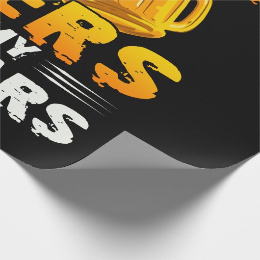 Cheers and beers to my 21th Birthday Gift Cadeaupapier (Hoek)