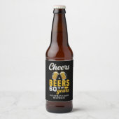 Cheers and Beers to my 60 Years, 60th Birthday Bier Etiket (Voorkant)