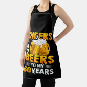 Cheers and beers to my 60 Years 60th Birthday Gift Schort (Insitu)