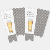 Cheers and Beers tot 50 jaar geboortedag Bedankdoosjes (Ongevouwen)