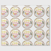 CHEERS BAM BIRD Wrapping Paper Mahjong Schattige! Cadeaupapier (Vlak)