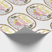 CHEERS BAM BIRD Wrapping Paper Mahjong Schattige! Cadeaupapier (Hoek)