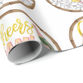 CHEERS BAM BIRD Wrapping Paper Mahjong Schattige! Cadeaupapier (Rol Hoek)