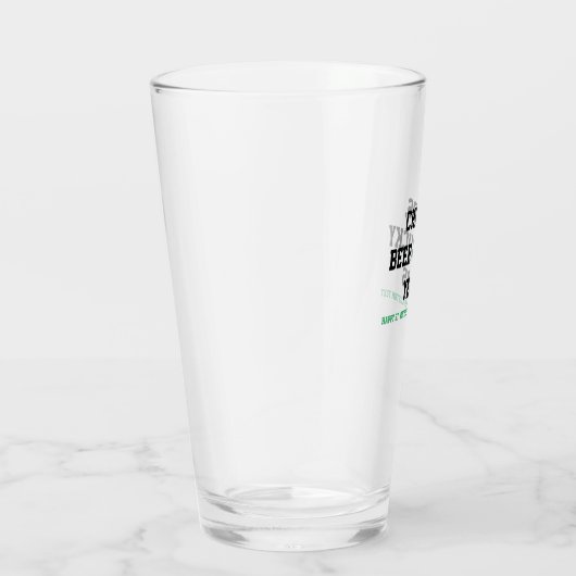 Cheers Beer Luck St Patrick's Day Glas (Rechts)