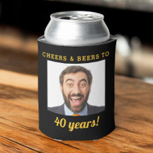 Cheers & Beers 40 Jaar Verjaardag Foto Keepsake