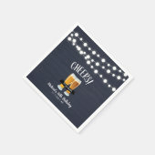 Cheers Beers | 40e verjaardag van de Blauwe Hout V Servet (Hoek)